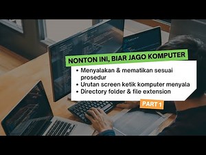 BELAJAR KOMPUTER DASAR UNTUK PEMULA