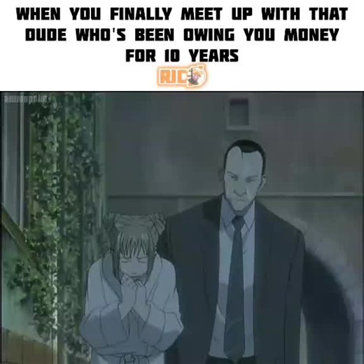 Relatable Anime Memes: No Place to Hide