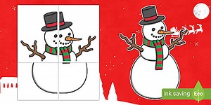 Extra Large Display Snowman Cut-Out