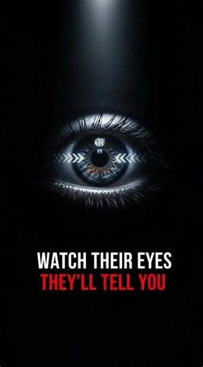 The Eye Movement Trick That Reveals the Truth 👁️#BodyLanguage #Shorts