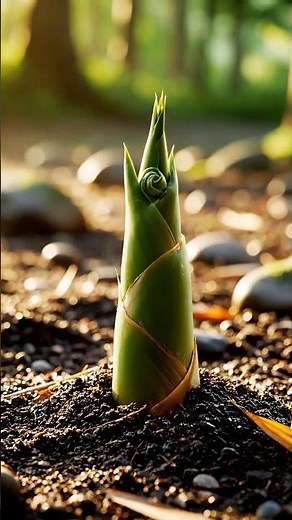 Bamboo Growth From Shoot to Lush Forest in Stunning Timelapse 🎍✨