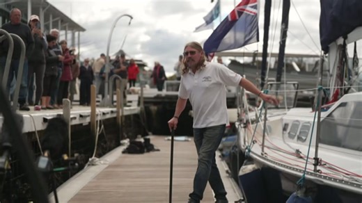 Tristan Gourlay breaks Australian record for solo unassisted circumnavigation of the world