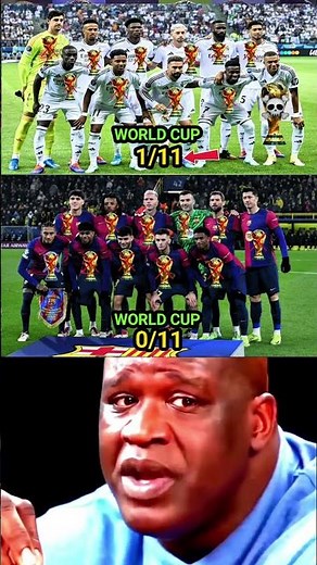 Real Madrid vs Barcelona ⚔️ World Cup DNA Battle