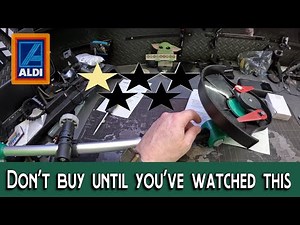 Don’t Buy This #aldi cordless Strimmer Before Watching This! #ferrex Unboxing & Review