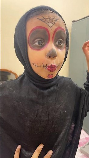 DIY Halloween Makeup Tutorial for Kids | Simple & Creative Ideas | Best holloween makeup ideas 2025