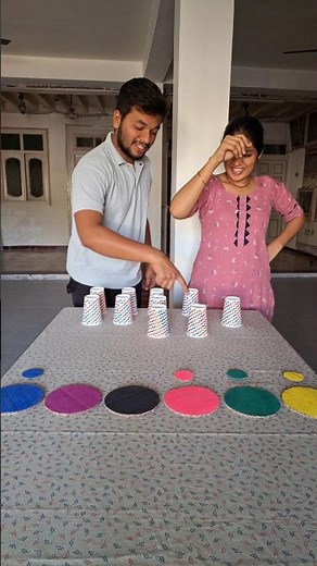 Match the colors with 🟡🟢 #shorts #homegameverse #partygames