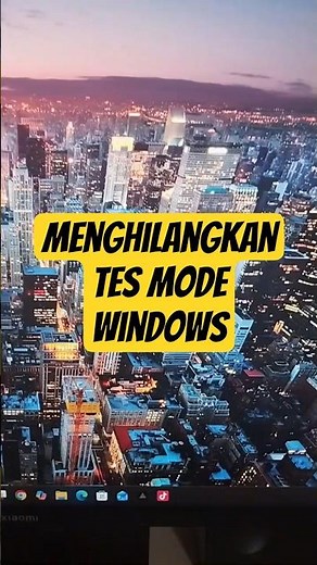 How to remove the Windows 11 test mode text easily #tutorial #windows11 #shortsvideo