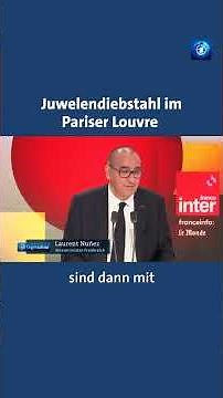 Jewel theft in the Paris Louvre #tagesschau #news #louvre