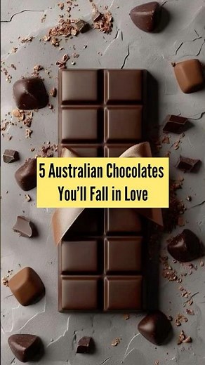 Top 5 Australian Chocolates 🇦🇺 #australia #timtam #cadbury #chocolate #foodie #sweets