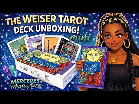 This Mini Tarot Deck Is Powerful… Mini Weiser Unboxing 🌞❤️