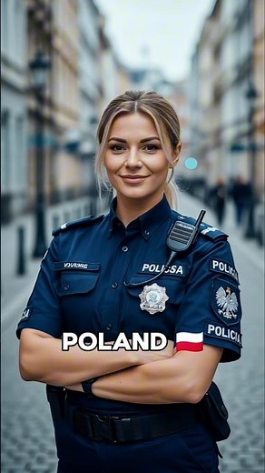 World’s Most Beautiful Police Women 🌍 | Ep3. #Shorts #PoliceWomen #GlobalPolice #AIShorts
