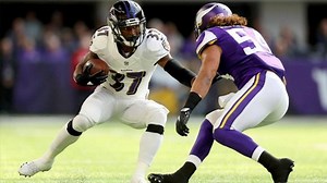 Highlight: Javorius Allen Weaves Through Vikings on Screen Pass