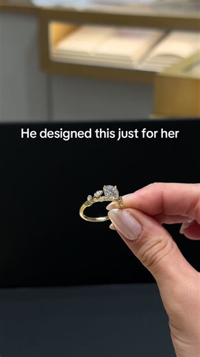 Unique Engagement Ring Design for Her