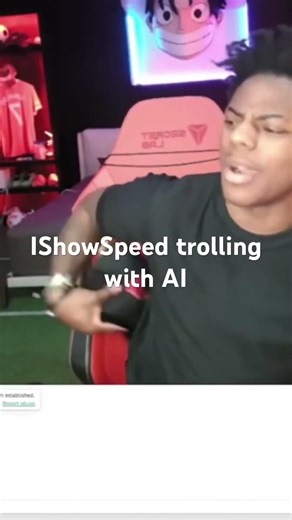 IShowSpeed troweling with AI #trolling #ishowspeed