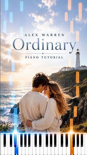Ordinary by Alex Warren – Easy Beginner Piano Performance