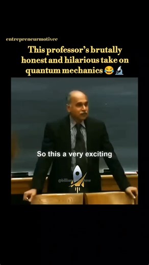 Business l Wealth l Mindset on Instagram: "🤣 The coolest professor ever! Professor Ramamurti Shankar, the Josiah Willard Gibbs Professor of Physics at Yale University, is famous for making complex science simple. From theoretical condensed matter physics to quantum field theory, his real superpower is teaching. With humor, clarity, and engaging storytelling, he makes quantum mechanics accessible to everyone. His Open Yale Courses have reached students worldwide, proving that learning can be bot