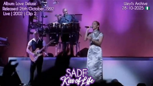 There must have been an angel by my side Something heavenly came down from above He led me to you He led me to you He built a bridge to your heart, all the way... Sade Track: Kiss of Life [Live | 2002 | Clip 2] Album: Love Deluxe Released: 26 October 1992 | Solomon Weyi