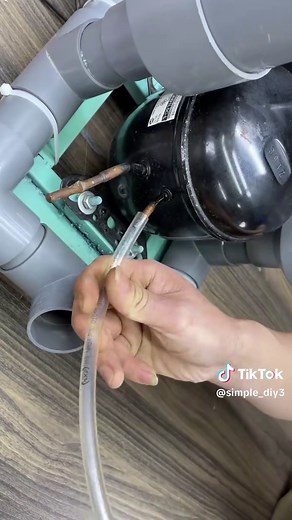 DIY Fridge Compressor Water Pump Using Coca Cola Bottle