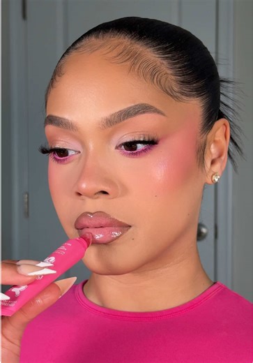 Matching COVERGIRL Clean Fresh Squishy Glaze with Makeup