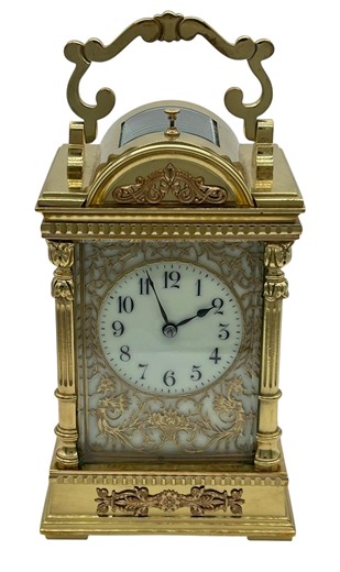 Fine Rare Victorian Mantel Clock – French 8-day Carriage Clock With Repeat Feature - Etsy