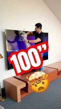 BEAST MODE 100” MINI-LED TV! #hisense #U7Series