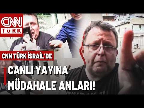 İsrailliler Yayını Engellemek İstedi! CNN TÜRK İsrail'de, İran Füzesinin Düştüğü O Noktada