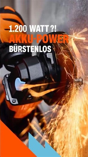 Dieser 18 V Akku‑Winkelschleifer ist ein Monster - Power wie ein 1.200 Watt Gerät | BTI by BERNER