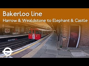 London Underground | Bakerloo line Full Journey: Harrow & Wealdstone to Elephant & Castle