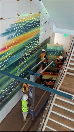 Convergence (Color Wall) Timelapse — Installation Process