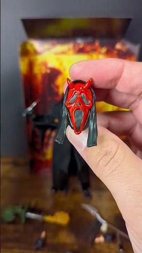 UNBOXING NECA GHOSTFACE INFERNO ACTION FIGURE #scream #actionfigures