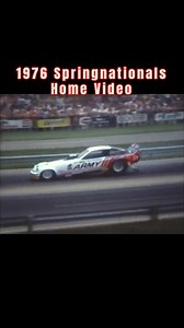 A rare home video from the 1976 Springnationals with action from Top Fuel and Funny Cars. Orginal Video had no sound | Vintage Drag Racing Shirts