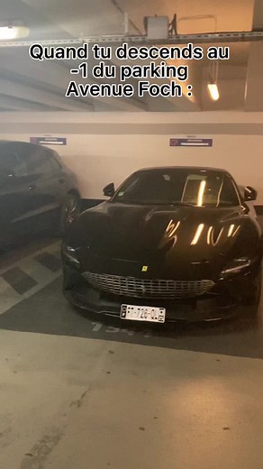 le meilleur parking de france c’est incroyable #paris#carspotting#pourtoi
