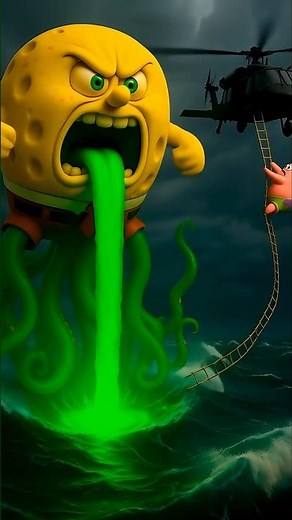 SpongeBob Drained The World's Water #spongebob #shorts