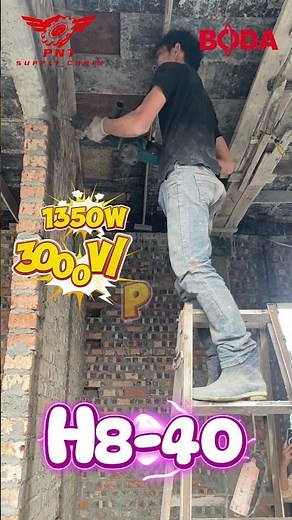 H8-40 Máy đục cực khoẻ - Giảm chấn chống rung