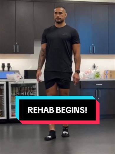 Carlos Ulberg Rehab After Knee Surgery | UFC MMA