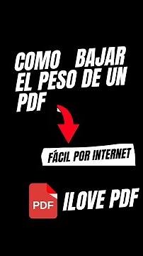 How to reduce the size of a PDF for free