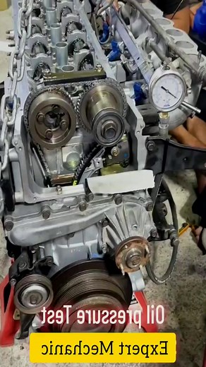 engine oil pump testing #engine #mechanic #workshop #mechanical #shorts #viralshorts | Joanne Trim