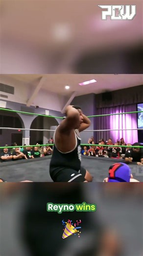 Reyno Wins! Champion Crowned! Wrestling Victory Celebration! #shorts