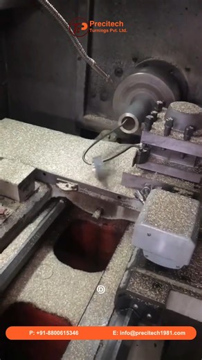 Precitech Turnings on Instagram: "From solid metal to refined form. Controlled cutting, consistent results, and precision at every turn. #precisionengineering #industrialmachining #manufacturing #machiningprocess #qualityfirst #precitech"