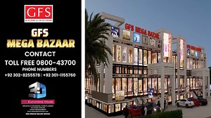 Explore the future of retail investment at GFS Mega Bazaar, Surjani Town, Karachi. More than a shopping destination, it's a visionary opportunity by GFS Builders and Developers. This strategically located space guarantees high visibility and constant foot traffic, appealing to investors and shop buyers alike. Join us in shaping Surjani Town's retail landscape. #gfs #gfsbuildersanddevelopers #realestate #NorthTownResidency #NTRPhase1 #GFSMegaBazaar | GFS Builders and Developers