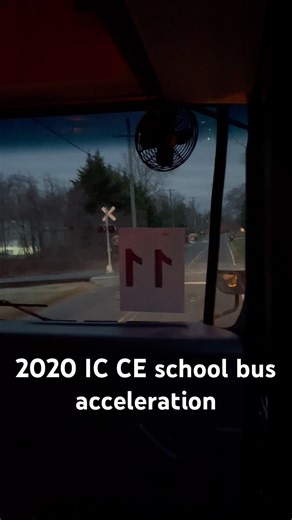 2020 IC CE school bus acceleration #schoolbus #icbus