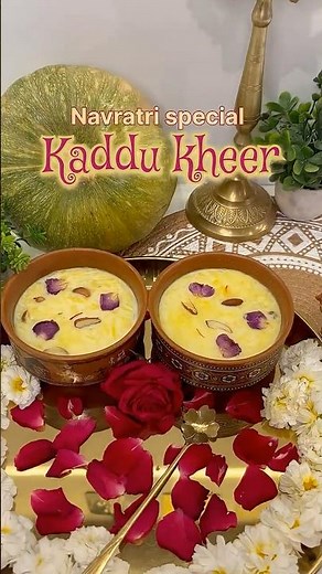 Kaddu ki kheer | pumpkin kheer a perfect dish for navratri vrat #navratrispecial #recipe #easyrecipe