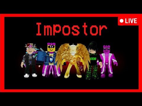 Roblox AMONG US with PIGGY YOUTUBERS - 🔴 LIVE 🔴 - Luke N playz