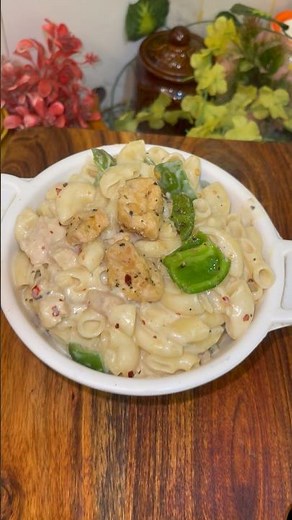 Creamy White Sauce Pasta Recipe | Restaurant Style White Pasta at Home