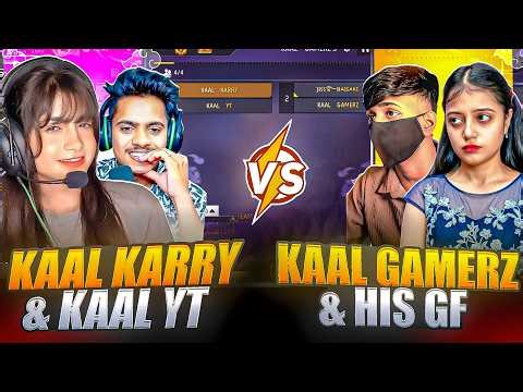 KAAL KARRY & KAAL YT VS KAAL GAMERZ & Baisakhi Gaming || KAAL KARRY