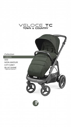 🥰 Avec la poussette Veloce TC Town & Country, vous vous déplacez facilement sur tous les terrains. 👉 Réglez les suspensions et choisissez le système de conduite le plus adapté. 👉 Les grandes roues de très haute qualité garantissent des promenades vraiment confortables. 👉 Homologuée dès la naissance, assise réversible, pesant seulement 11,7 kg. #VeloceTC #pegperego #velocetcpegperego #triopoussette #townandcountry #hardintownsoftincountry | Peg Perego