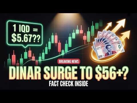 🚨 IQD BREAKING: $5.67 Exchange Rate for Iraqi Dinar Revealed in Live Broadcast! (CBI Update)