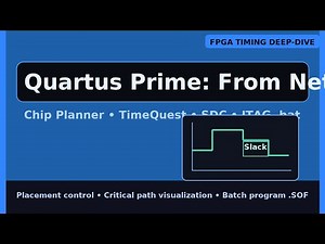 FPGA Physical Design and Timing DE1 SOC Quartus prime