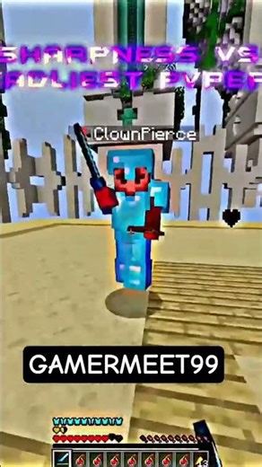 🔥 Sharpness vs Deadliest PvPers ⚔️ | INSANE Minecraft PvP Edit 😈 #Shorts