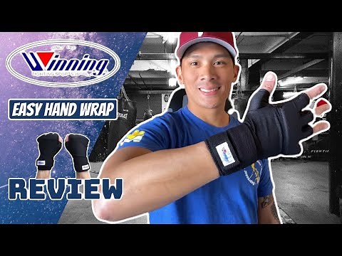 Winning Boxing Easy Hand Wraps REVIEW- AVERAGE QUICK WRAPS WHICH COULD BE MUCH BETTER!
